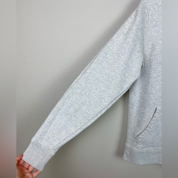 Saturdays NYC Men's Small Ditch Monstera Block Hoody Natural Heather Sweatshirt - Picture 3 of 16
